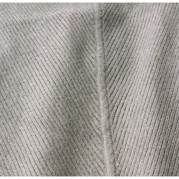 New Devotion by Cyrus Dolman Sleeve Ribbed Center Seam Sweater Black Size 1X - Picture 9 of 9